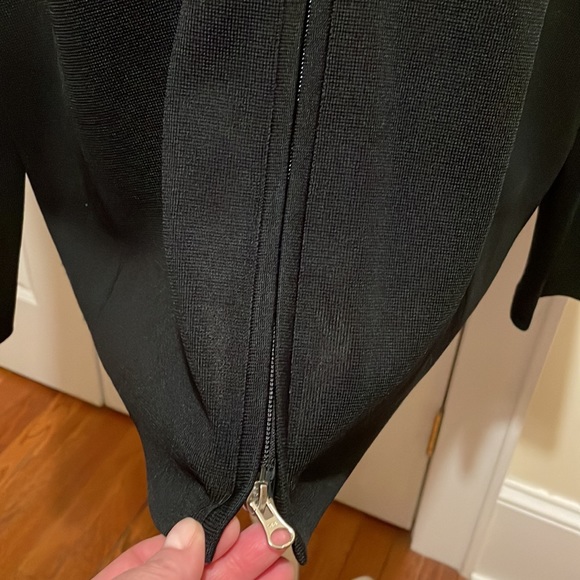 Garfield & Marks black zip jacket with pale pink stripes. Size XL. VGUC - Picture 6 of 6